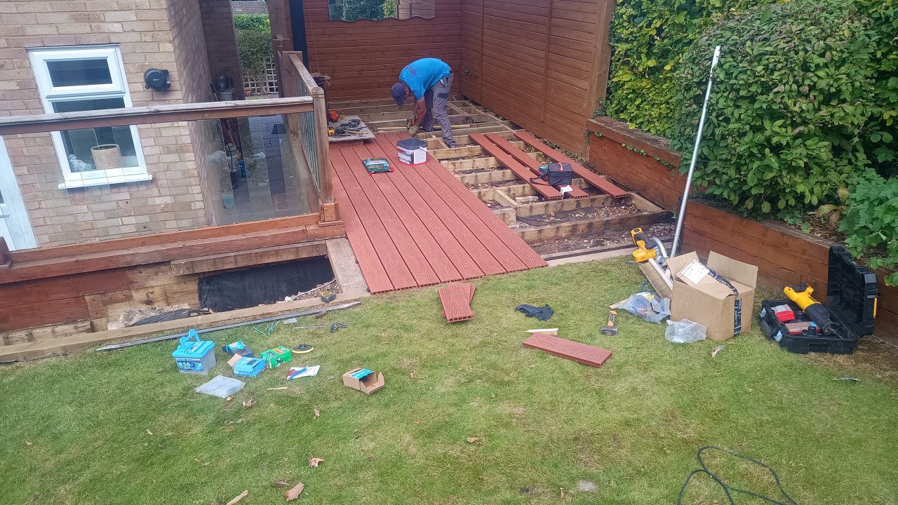 Decking project by M Fencing & More
