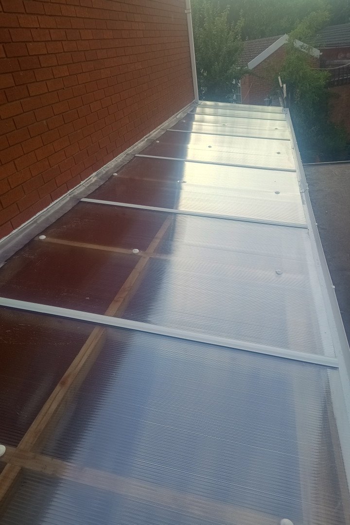 Clear roof